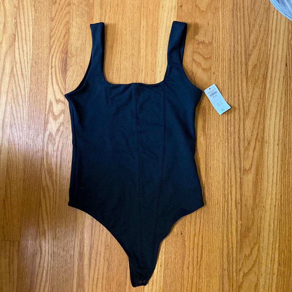 Abercrombie Double Layer Seamless Corset Bodysuit
